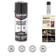Rust Resistant Acrylic Enamel Spray Paint – 12 oz. Gloss Black Finish