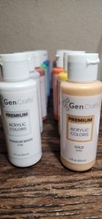 Metallic Acrylic Pouring Paint 12 Colors Pre Metallic 12 x 60ml (2 fl oz) NOB