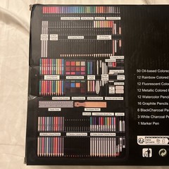 Kird Barken Complete Professional Art Drawing Set – 240 Pieces