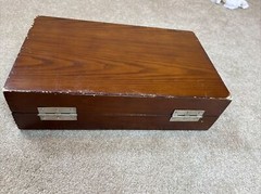ART STUDIO BY BATTAT Set, Art Supplies, 2-Tier Wood Case, Very Lightly Used