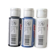Red, White, and Blue Patriotic Acrylic Paint Set Bundle