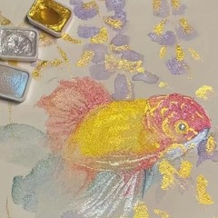 60 Colors Glitter Watercolor Set – Professional Wooden Box Art Paints APR