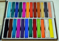 Alphacolor Pastels – 24 Sticks – Non Toxic – Unused!