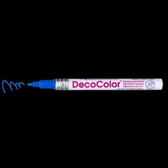 UCHIDA 200-C-3 Marvy Deco Color Fine Point Paint Marker, Blue, 1 Count (Pack …