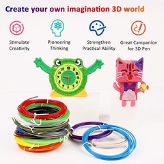 Vibrant 16 Color PLA 3D Pen Filament Assortment – MYNT3D/SCRIB3D Compatible