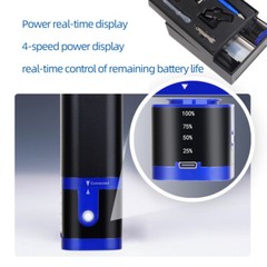 Cordless Airbrush with 2 Battery, 32PSI Portable Airbrush Kit with Compressor