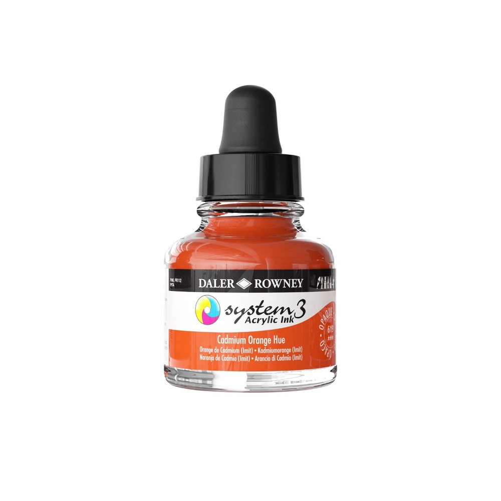 Daler Rowney System3 Artists Acrylic Ink 29.5ml Bottles