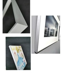 DIY Metal Floating Frame for 16X20 Canvas Size Painting Art,4/5″(2.1cm) Depth…
