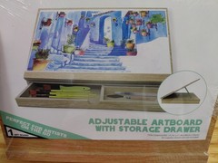 Adjustable Artboard with Storage Drawer for Artists, MOVING SALE!