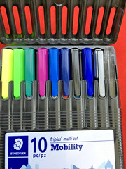 Staedtler Mobility 10 Pieces Pen Set Triples Pens To Go – Free P & P to UK