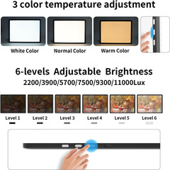 A4 Light Board with Bag for Diamond Painting, Super Bright Magnetic Light Pad…