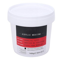 1400g Acrylic Modeling Paste Fast Drying For Texture Art Premium