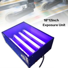 UV Exposure Unit 18”x12” Silk Screen Printing Machine Plate Maker 4*15W Tubes