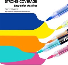 12-36Pcs Waterproof Permanent Paint Marker Pen Car Tyre Tire Letter Metal Rubber