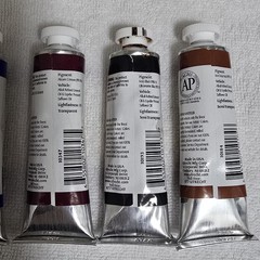 VTG Utrecht Artists Oils Portrait Set 15004 9 Tubes 37ml PRE-BLICK USA READ