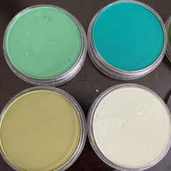PanPastel Ultra Soft Artist Pastel 10 Green Colors 30104 Sofft Tools
