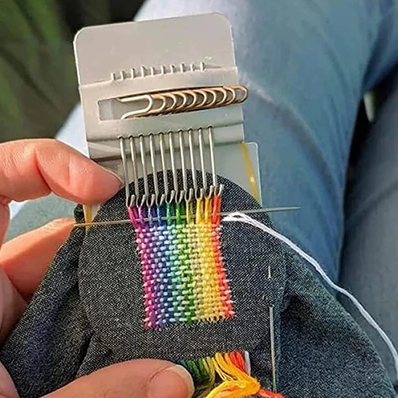 DIY Creative Braiding & Patching Machine Hand Knitting Wooden Speed Weave Loom