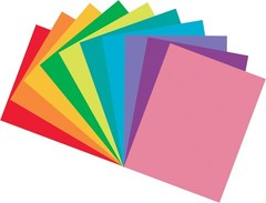 Tru-Ray Construction Paper, 10 Vibrant Colors, 9″ x Bright Color Assortment