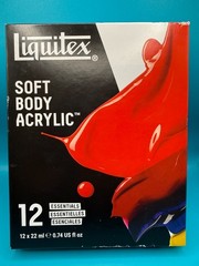 Liquitex Professional Soft Body Acrylic Paint Set 12pcs