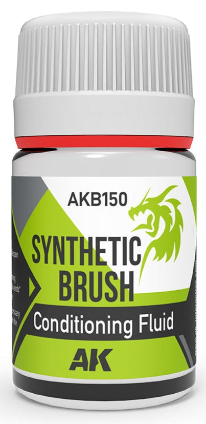 AK Interactive AKB150 Synthetic Brush Condition Fluid – US