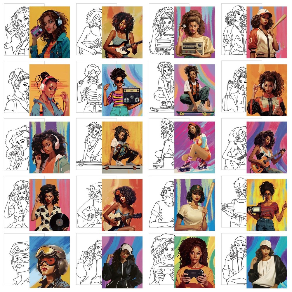 Sherr 20 Pcs Stretched Pre Drawn about 8 x 10 inches, as pictures shown