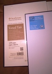 New Strathmore 400 Series Tan Toned & Arts Loft Hardcover 8.5 x 11″ Sketchbooks