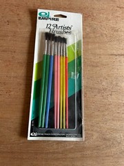 Arts + Crafts Artist Paint Brushes Empire Sargent Crayola Primary Lot Vintage