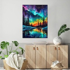 Landscape Diamond Art Kit – 5D Diamond Painting for Adults Landscape, Scenery K