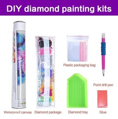 Diamond Art Kits for Adults, 4 Packs Landscape Diamond Art Painting Kits for t