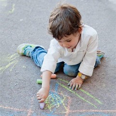 feela Sidewalk Chalk 162 Pack 18 Colors Kids Jumbo Chalk Bulk for Driveway Wall