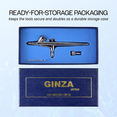 Japan Ginza HP BR Dual Action Airbrush Gun use for Nails Tattoo Painting GP-B