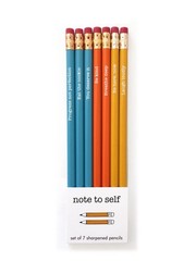 SNIFTY Note Self Pencil Multicolor 2.5 Inch set of 7 Standard Functional Novelty