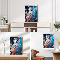 DPHERO 5D Owl Diamond Painting Kits for Adults, 12X16 Inches, USYZ230