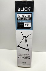NIB Table Easel Blick Studio by Jullian Expandable Adjustable Aluminum Black