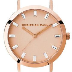 Christian Paul LUXE S004PCPG 43mm Watch, 5ATM, 2-Year Warranty