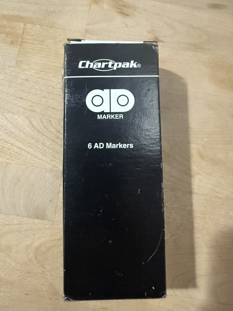 6x Chartpak AD Marker FTM-122 Grass Green