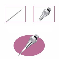1 Set 0.2/0.3/0.5mm Airbrush Nozzle Needle Replacements for Airbrushes Spray Gun