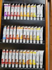 Art Studio By Battat Art Kit With Oil Watercolors Pastels Colored Pencils