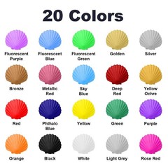 20 Colors Airbrush Paint Set FansArriche Acrylic Ready to Spray Art Paint Kit