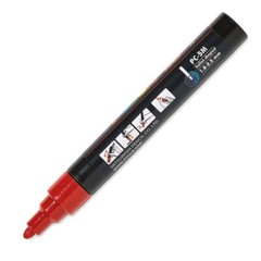 Posca Markers, Paint Marker, Ruby Red Paint, 5M Medium Tip, Opaque, Acrylic