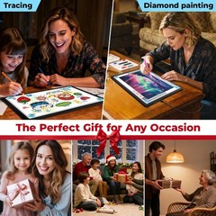 A4 LED Copy Board Tracing Light Pad Magnetic Adjustable Bright Drawing Table Pad