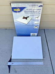 Helix Portable PVC Covered Drawing Board 24×18 w/Metal T-square Artist Architect