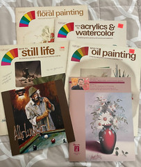 Nice LOT of Vintage Art Instruction Clean Paperback Books Painting Still Life