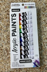 ArtSkills 12 Colors Acrylic Paints Artist Quality Vibrant Colors 0.32 Oz Each