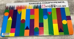 Sakura Cray-Pas Coupy Pencil 30 Color Set with Case (29 Pencils Included)