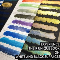 Iridescent Acrylic Paint Set of 16 Chameleon Colors 60ml 2 OZ Bottles High Vi…