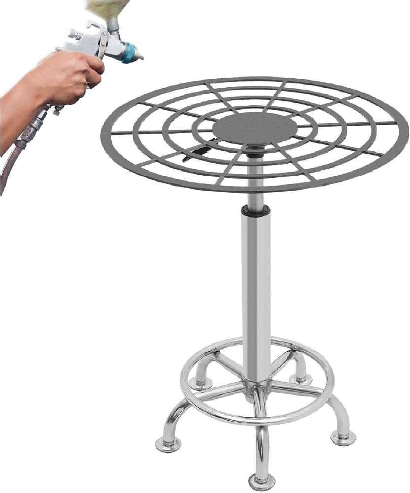 360° Adjustable Spray Paint Rack for Cars & Doors, 23.6-31.5In