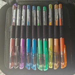 Colorit Glitter Gel Pens for Adult Coloring Books 96 Pack – 48 Premium Quality G