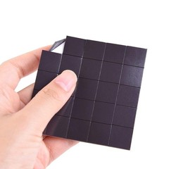 Watercolor Half Pans with Magnetic Stripe – 48Pcs White Plastic Empty Artist …