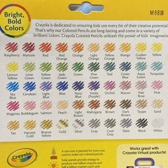 Crayola Colored Pencils 50 Count Pre-Sharpened 2014 Kids Adults Coloring NIOB